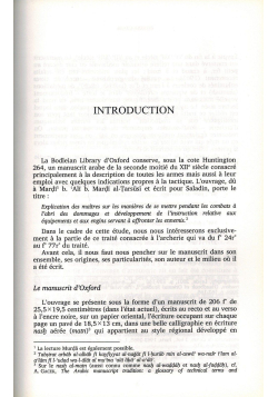 Description et Éloge du Tir à l'Arc - Mardî Ibn Alî Ibn Mardî At-Tarsûsî - Geuthner