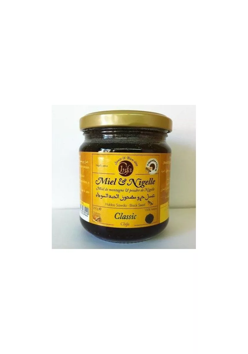 Miel et Nigelle - 100% Naturel - 250g - Chifa