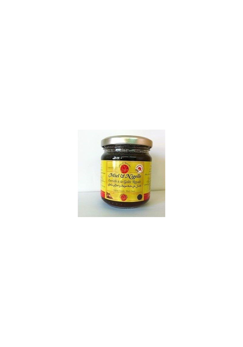 Miel à la Nigelle et à la Gelée Royale - 100% Naturel - 250g - Chifa