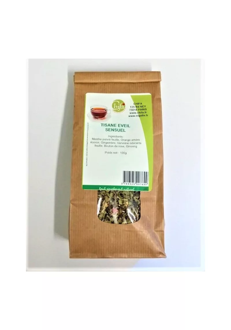 Tisane Eveil Sensuel - 100% Naturelle - 100g - Chifa