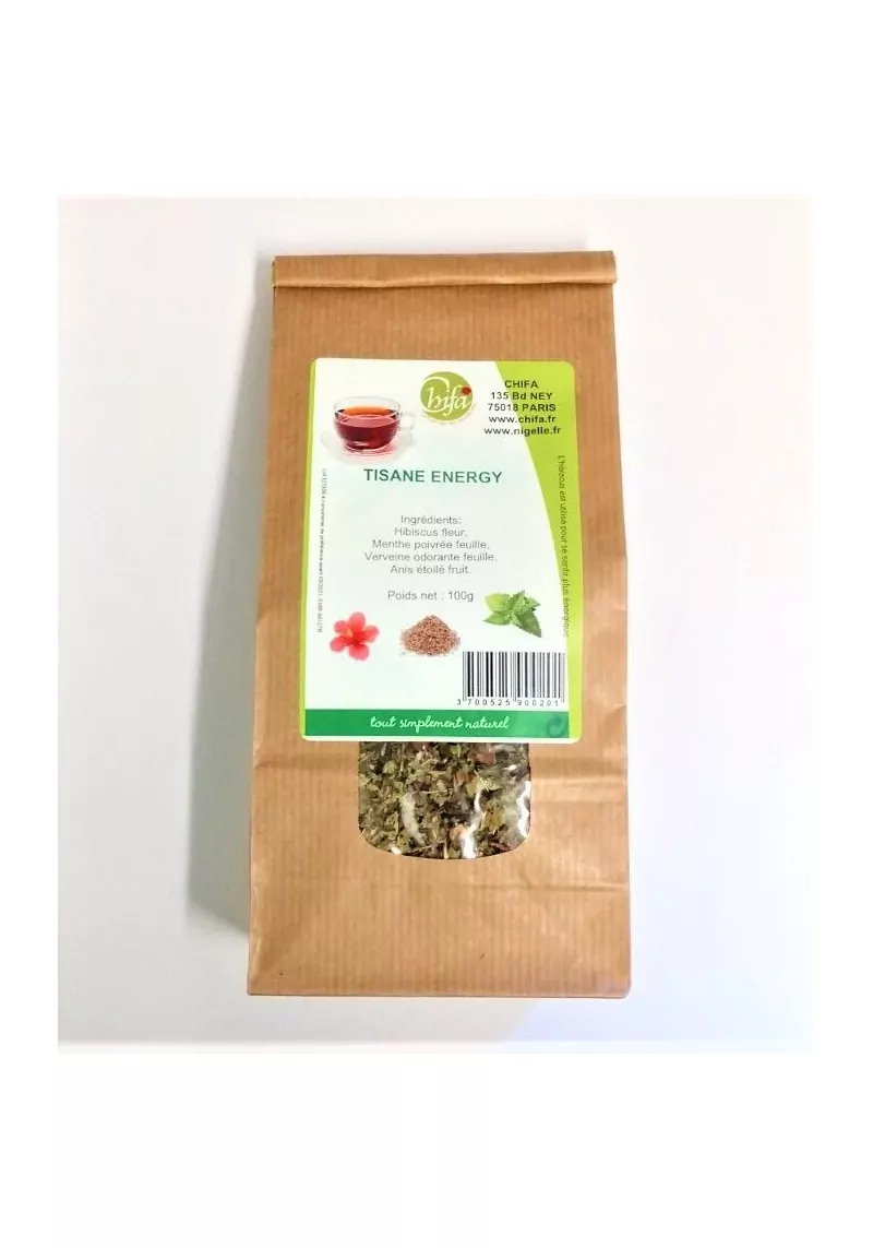 Tisane Energy - 100% Naturelle - 100g - Chifa