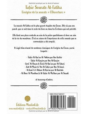 Tafsir Sourate Al-Fatiha - Tiré des grands exégètes du Coran - MuslimLife