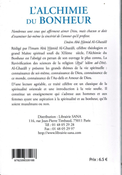 L'Alchimie du Bonheur - Abû Hamid Al-Ghazâlî - Sana