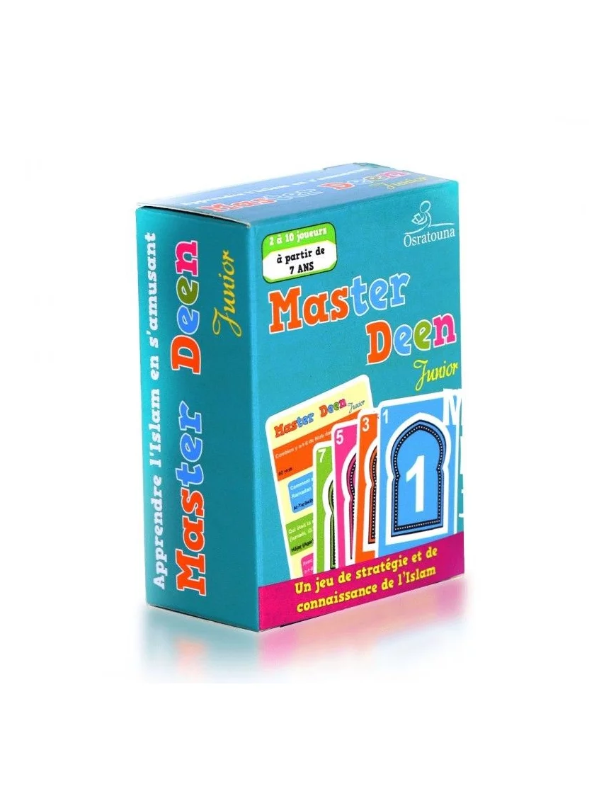 Jeu de cartes Master Deen 1 - Version Junior - Osratouna
