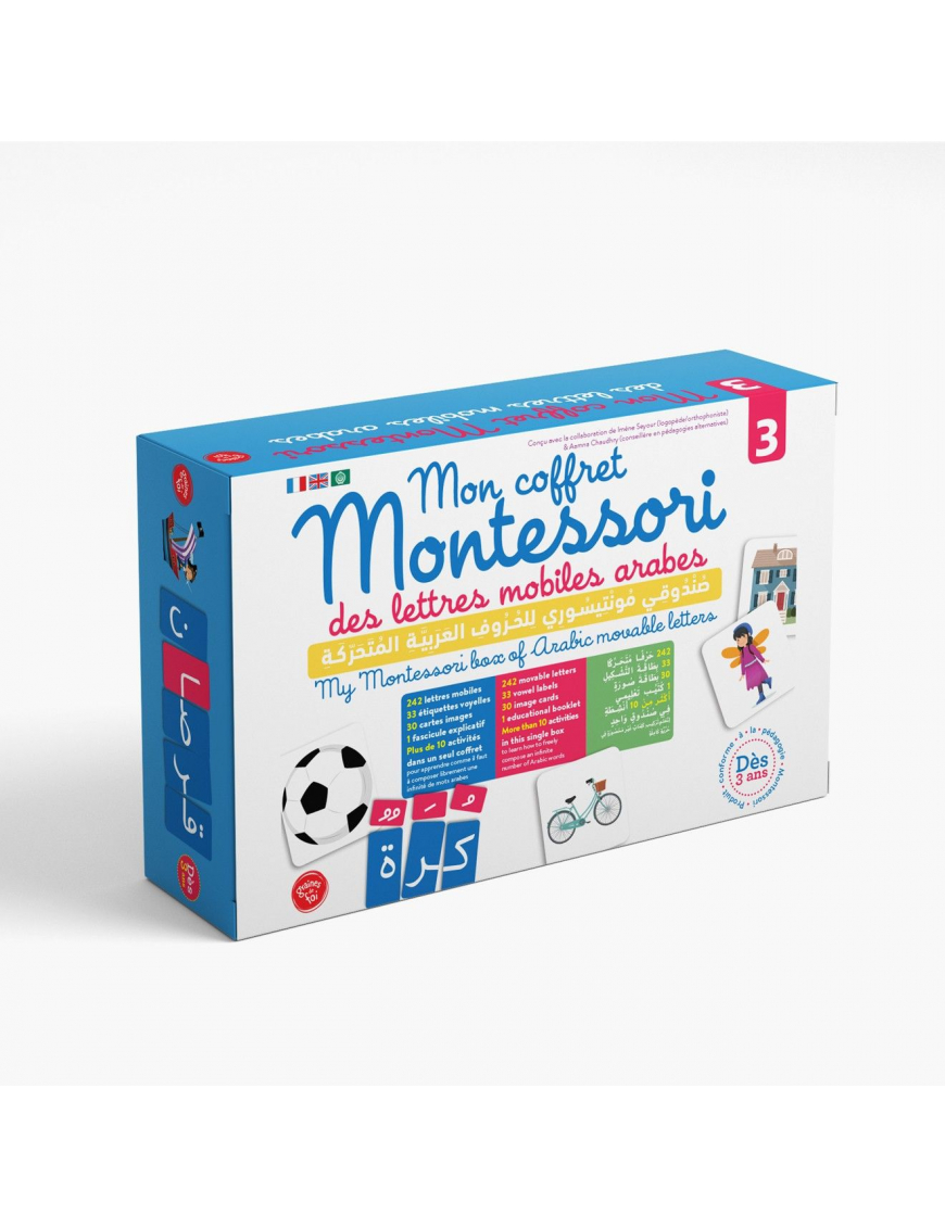 coffret montessori lettre rugueuse