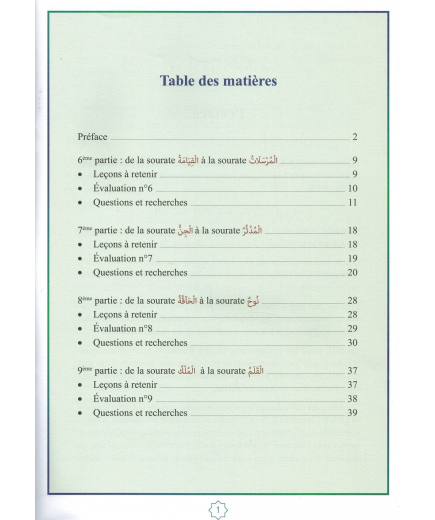 Le Saint Coran - (Juzz) Chapitre Tabarak - Al Qamar