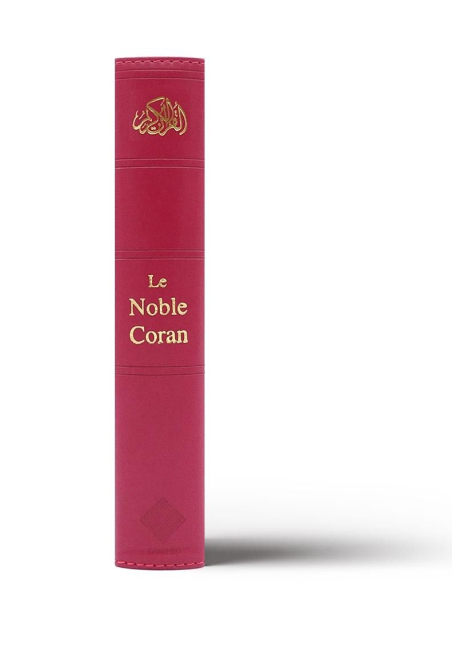 Le Noble Coran Rouge + QR Codes (Audio) en Arabe et Français - Éditions Tawhid