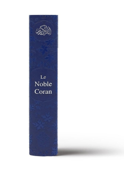 Le Noble Coran Bleu + QR Codes (Audio) en Arabe et Français - Éditions Tawhid