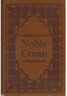 Le Noble Coran - Traduction sens en français - Marron (Camel)
