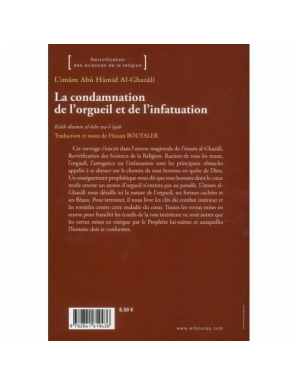 La Condamnation de l'orgueil et de l'infatuation - Abû-Hâmid Al-Ghazâlî