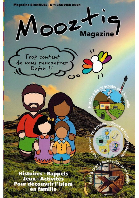 MOOZTIQ MAGAZINE - Numéro 1- Histoires, Rappel, Jeux et Activités en famille