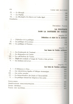 La politique de Ghazâlî - Henri Laoust - Edition Geuthner