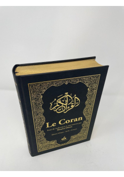 Le CORAN - Essai de traduction du Coran - Bilingue - 2 couleurs - Noir ( couverture luxe et dorure sur tranche)