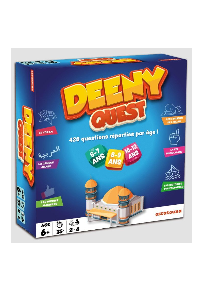 DEENY QUEST 420 questions réparties par âge! Osratouna