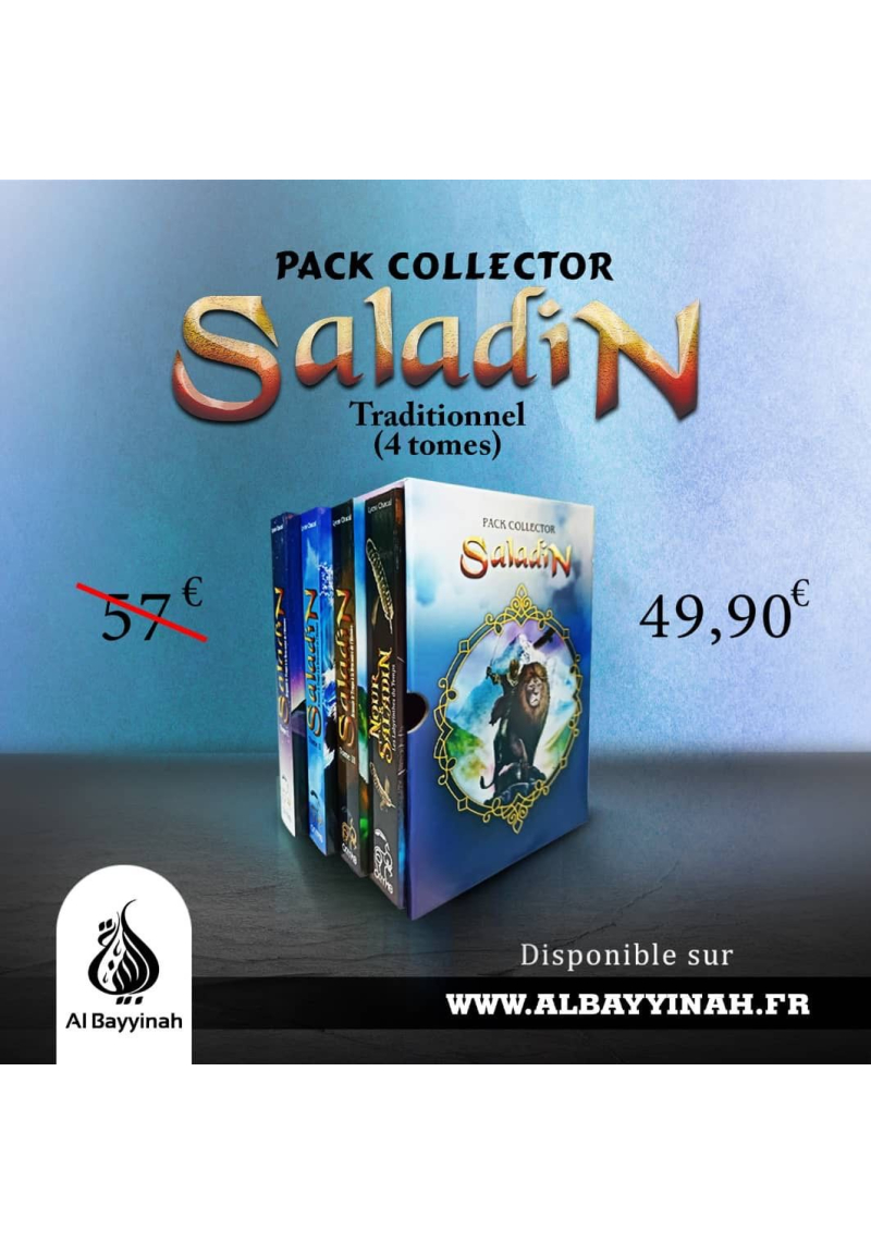 Pack Collector Saladin traditionnel, 4 tomes Oryms éditions