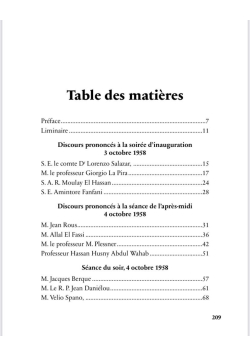 Premier colloque méditerranéen de Florence 3-6 octobre 1958 éditions Héritage - 2