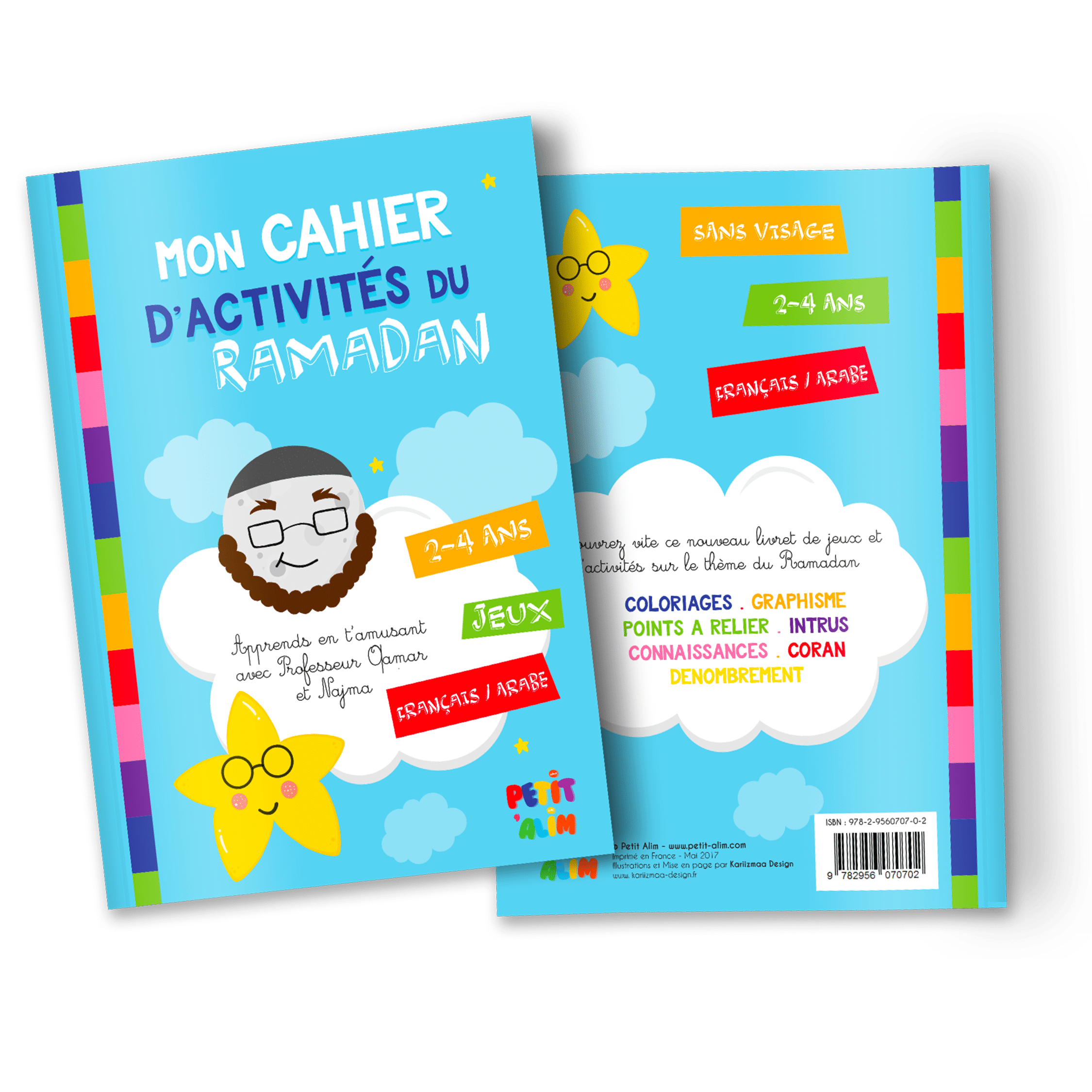 Mon cahier d'activités du Ramadan (2-4 ans) - Petit alim
